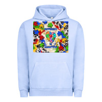 Pigment Grape Ice different is beautiful Urban Hoodie - TumblerDesignByShophia