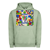 Pigment Oil Green different is beautiful Urban Hoodie - TumblerDesignByShophia