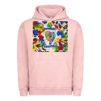 Pigment Salmon different is beautiful Urban Hoodie - TumblerDesignByShophia