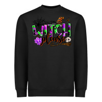 Black witch please Heavyweight Sweatshirt - AdoDesignShop