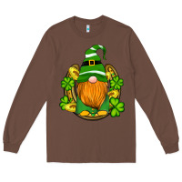 Chestnut st patricks day gnomes horseshoe shamrock gold Long Sleeve Tee - Artiststas