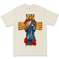 Bone jesus christ cross Premium Tee - texasbilliewilder