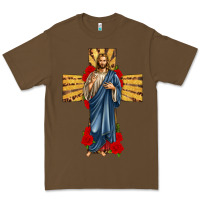 Cacao jesus christ cross Premium Tee - texasbilliewilder