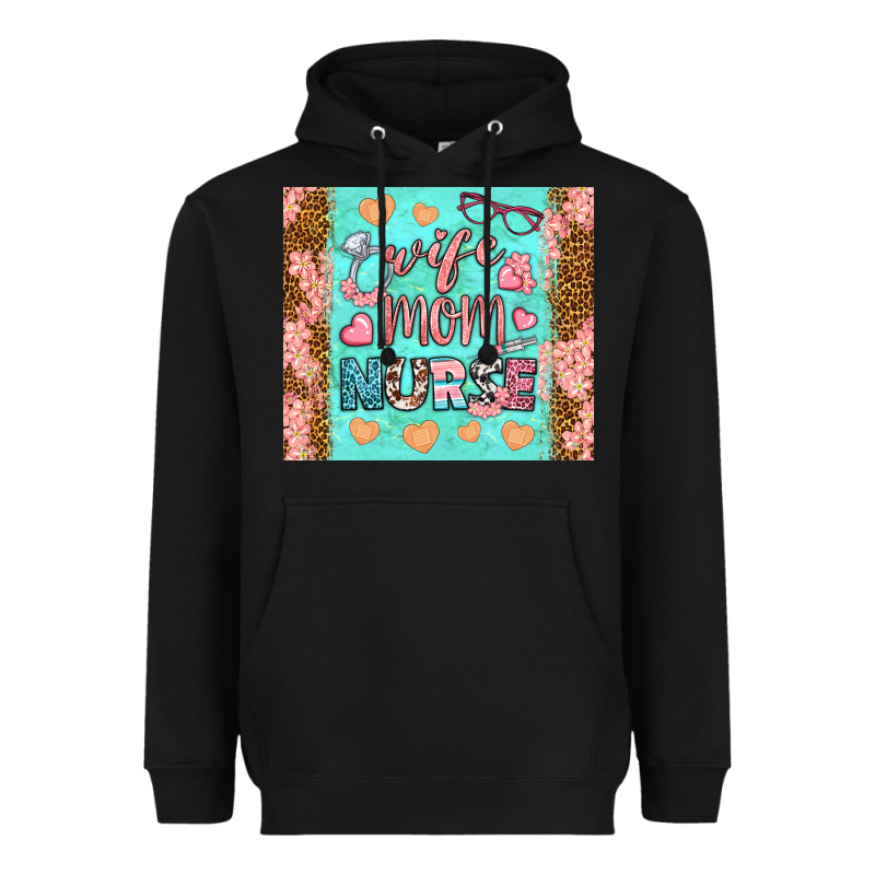 Wife Mom Nurse Tumbler Heavyweight Hoodie by BundleAndBundleShop | Teevron