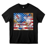 Black American Heavy Core Tee - RanaPortraitStore