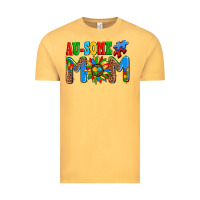 Vintage Mustard ausome autism mom Vintage Tee - AdoDesignShop