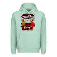 Seafoam Christmas With My Tribe Premium Hoodie - Bettercallsaul