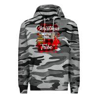 Christmas With My Tribe Premium Hoodie | Teevron
