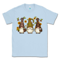 Dusty Blue coffee gnomes Classic Tee - Artiststas