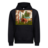 Black camping is my happy place Urban Hoodie - TumblerDesignByShophia