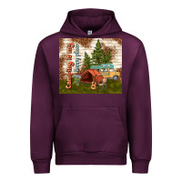 Mauve Wine camping is my happy place Urban Hoodie - TumblerDesignByShophia