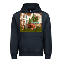 Navy camping is my happy place Urban Hoodie - TumblerDesignByShophia