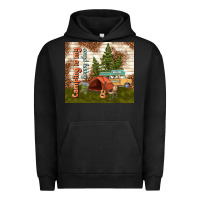 Pigment Black camping is my happy place Urban Hoodie - TumblerDesignByShophia