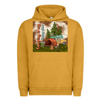 Pigment Peanut Butter camping is my happy place Urban Hoodie - TumblerDesignByShophia