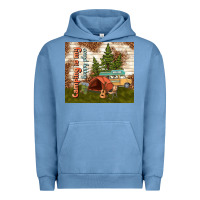 Pigment Pebble Blue camping is my happy place Urban Hoodie - TumblerDesignByShophia