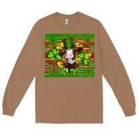 Toasted Coconut st patricks day cow Long Sleeve Tee - Artiststas
