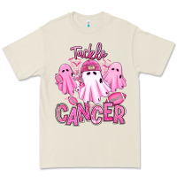 Bone tackle cancer halloween ghosts american football Premium Tee - RanaPortraitStore