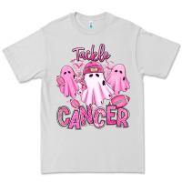 Dove Grey tackle cancer halloween ghosts american football Premium Tee - RanaPortraitStore
