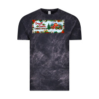 Cloud Black small town christmas Vintage Tee - BundleAndBundleShop
