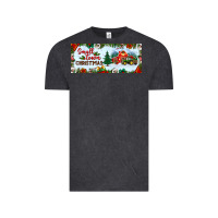 Vintage Black small town christmas Vintage Tee - BundleAndBundleShop