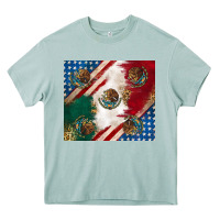 Arona American with mexican flag Heavy Core Tee - RanaPortraitStore