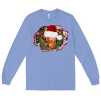 Colony Blue christmas heifer Long Sleeve Tee - AdoDesignShop