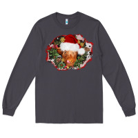 Smoke christmas heifer Long Sleeve Tee - AdoDesignShop