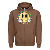 Chestnut peace out single digits im 10 Zipper Hoodie - MaliasSmallBusiness