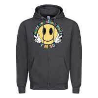 Smoke peace out single digits im 10 Zipper Hoodie - MaliasSmallBusiness