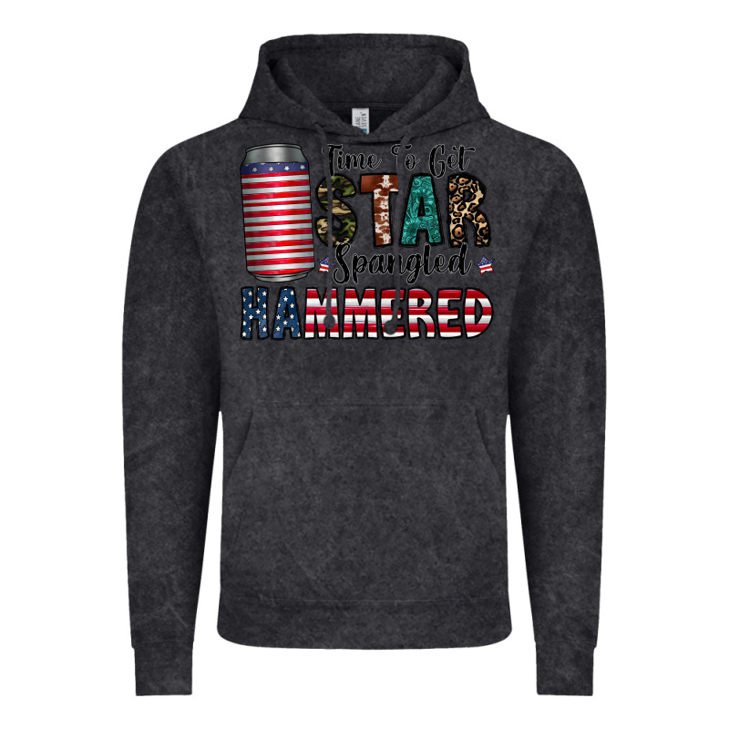 Star Spangled Hammered Vintage Hoodie by CowhideDigitalArt | Teevron
