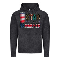 Vintage Black Star Spangled Hammered Vintage Hoodie - CowhideDigitalArt