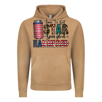 Vintage Camel Star Spangled Hammered Vintage Hoodie - CowhideDigitalArt