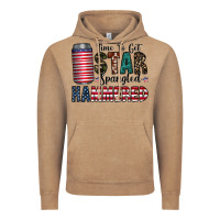 Vintage Coffee Star Spangled Hammered Vintage Hoodie - CowhideDigitalArt