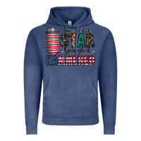 Vintage Denim Star Spangled Hammered Vintage Hoodie - CowhideDigitalArt