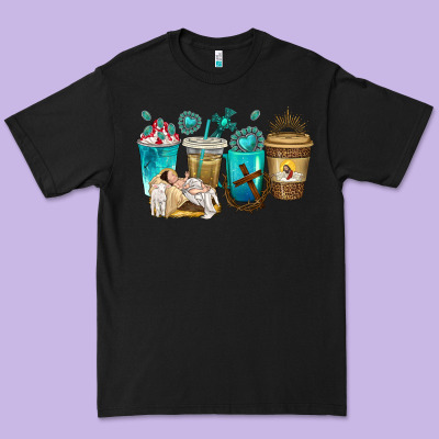 Premium Tee jesus coffee cups