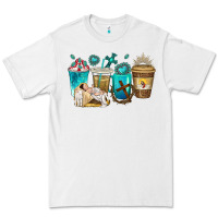 White jesus coffee cups Premium Tee - texasbilliewilder