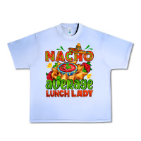 Grape Ice nacho average lunch lady  with nacho Urban Heavy Tee - AdoDesignShop