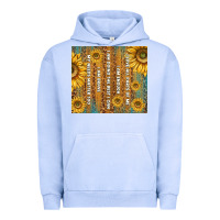 Pigment Grape Ice self reminders with sunflowers Urban Hoodie - TumblerDesignByShophia