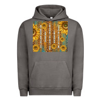 Pigment Tornado self reminders with sunflowers Urban Hoodie - TumblerDesignByShophia