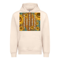 Sandshell self reminders with sunflowers Urban Hoodie - TumblerDesignByShophia