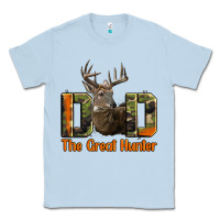 Dusty Blue Western Dad The Great Deer Hunter Classic Tee - LillyAllenDesigns