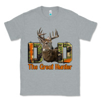 Heather Grey Western Dad The Great Deer Hunter Classic Tee - LillyAllenDesigns