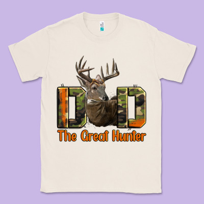 Western Dad The Great Deer Hunter Classic Tee Designed By Lillyallendesigns
