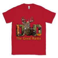 Red Western Dad The Great Deer Hunter Classic Tee - LillyAllenDesigns
