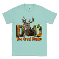 Seafoam Western Dad The Great Deer Hunter Classic Tee - LillyAllenDesigns