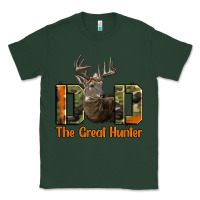 Sports Green Western Dad The Great Deer Hunter Classic Tee - LillyAllenDesigns