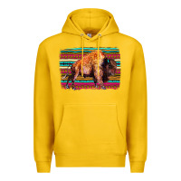 Lemon Aztec Buffalo Premium Hoodie - Bettercallsaul