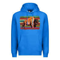 True Royal Aztec Buffalo Premium Hoodie - Bettercallsaul