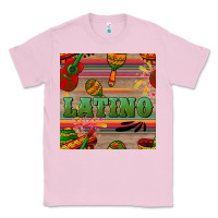 Bubblegum Pink latino seamless pattern Classic Tee - BundleAndBundleShop