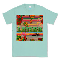 Seafoam latino seamless pattern Classic Tee - BundleAndBundleShop